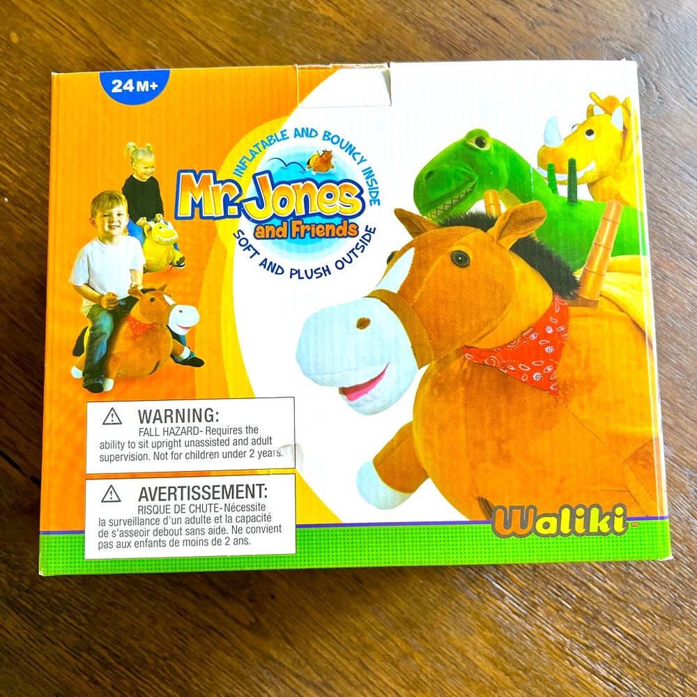 WALIKI Bouncy Horse Hopper | Inflatable Hopping Horse for Kids | Jumping Horse